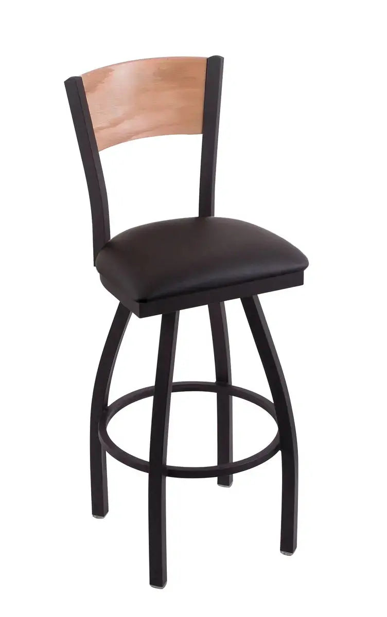Rutgers Scarlet Knights L038 Laser Engraved Bar Stool by Holland Bar Stool Holland Game Room