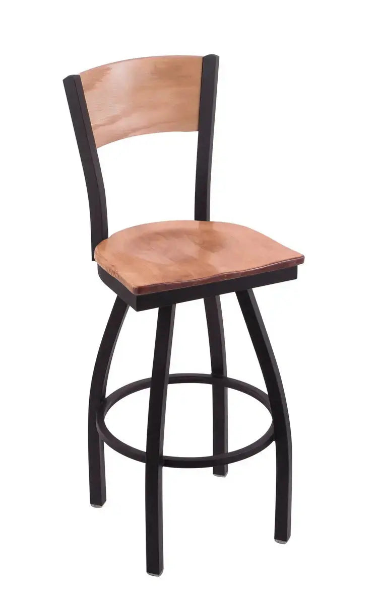 Rutgers Scarlet Knights L038 Laser Engraved Bar Stool by Holland Bar Stool Holland Game Room