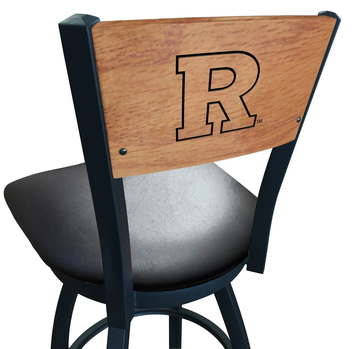 Rutgers Scarlet Knights L038 Laser Engraved Bar Stool by Holland Bar Stool Holland Game Room