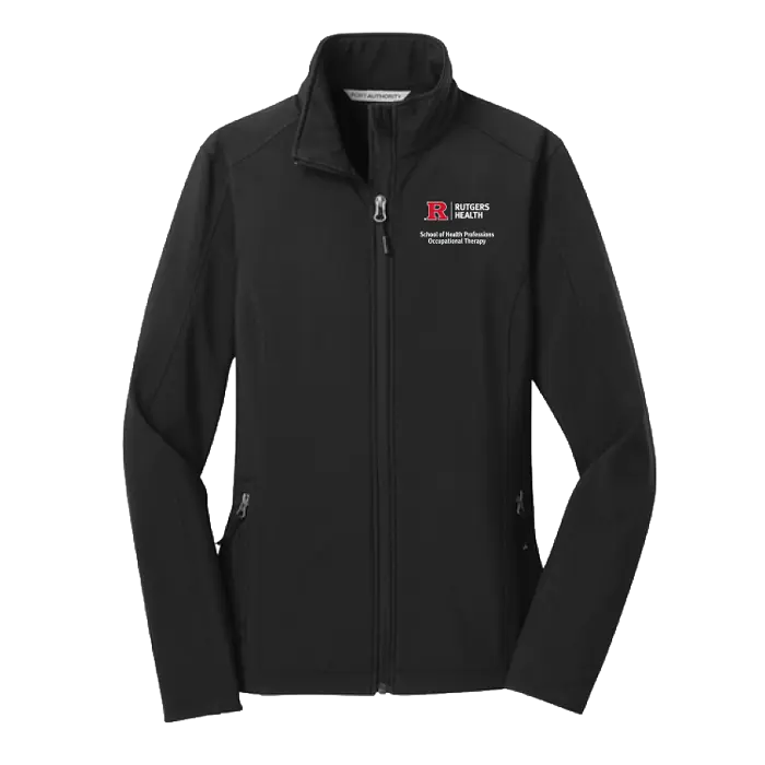 OTD Port Authority Women's Core Soft Shell Jacket Rutgers OTD