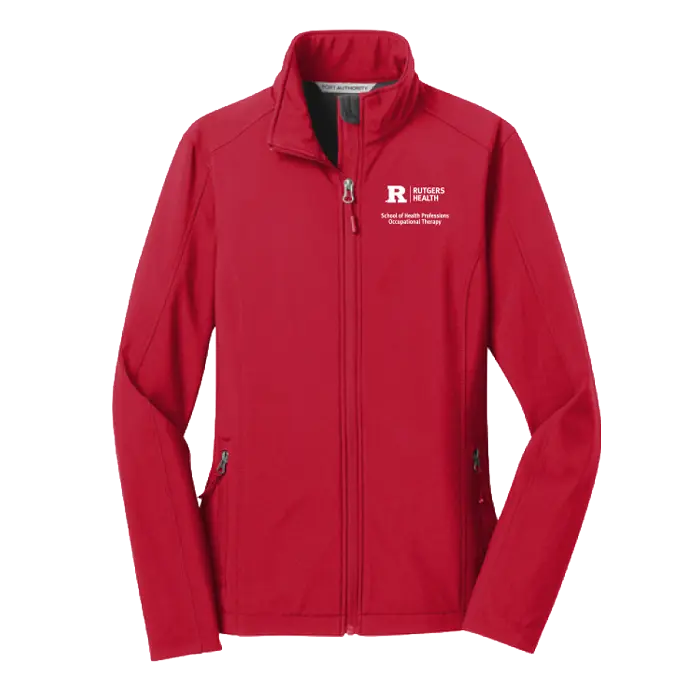 OTD Port Authority Women's Core Soft Shell Jacket Rutgers OTD