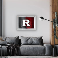 Rutgers Backlit LED Wall Sign | NCAA College Team Backlit Acrylic LED Wall Sign Holland Game Room