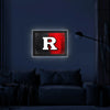 Rutgers Backlit LED Wall Sign | NCAA College Team Backlit Acrylic LED Wall Sign Holland Game Room