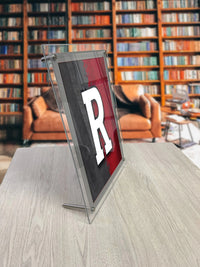 Rutgers Backlit LED Wall Sign | NCAA College Team Backlit Acrylic LED Wall Sign Holland Game Room