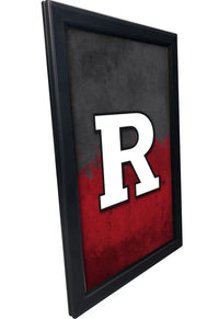 Rutgers Backlit LED Light Up Wall Sign | NCAA College Team Backlit LED Framed Lite Up Wall Decor Holland Game Room