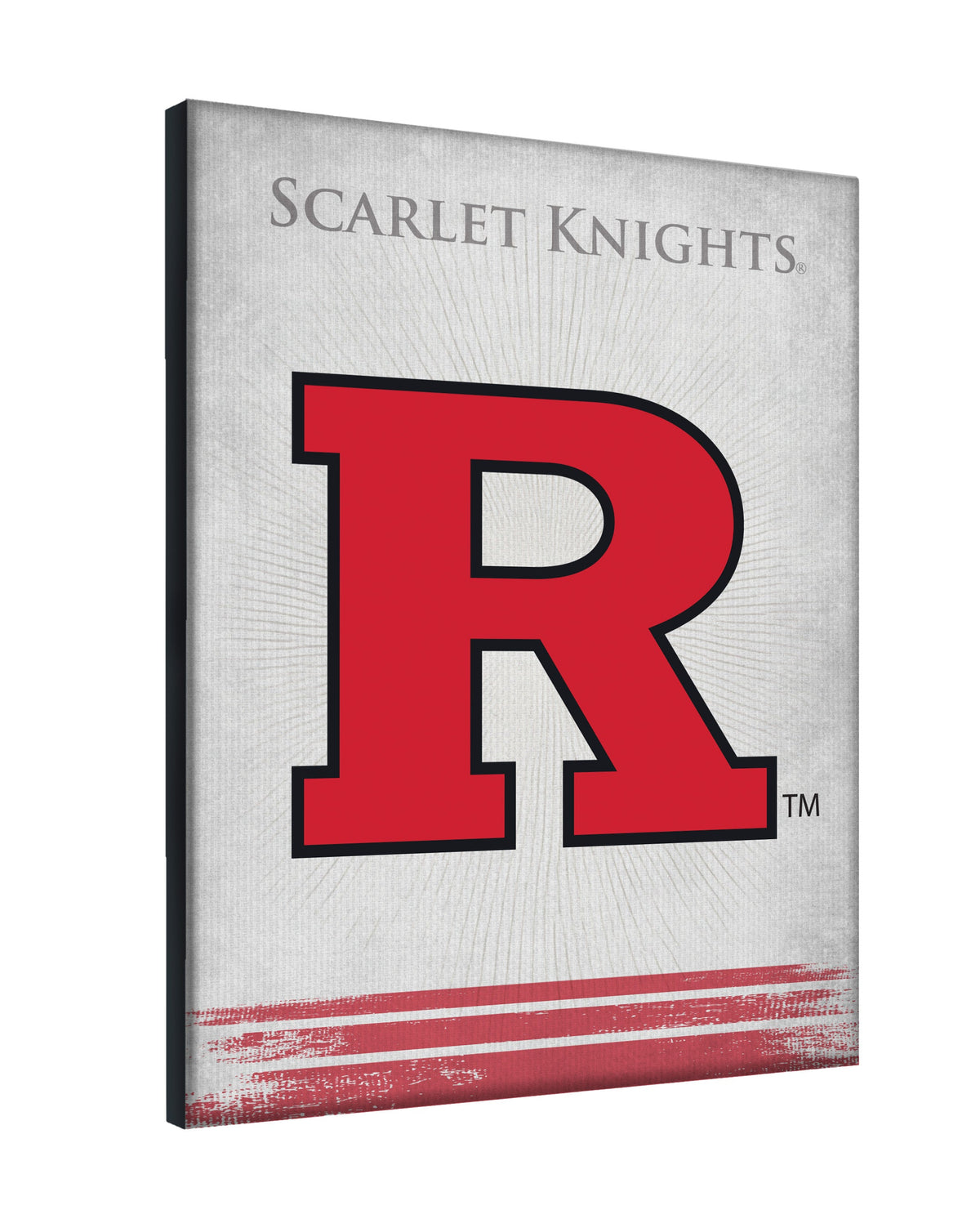 Rutgers Scarlet Knights Logo Wall Decor Canvas  Wall Decor