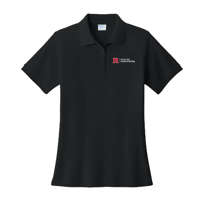Women's Core Blend Pique Polo Rutgers School of Nursing