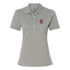 Rutgers Family Port & Co Women's Core Blend Pique Polo Rutgers Family