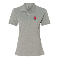 Rutgers Family Port & Co Women's Core Blend Pique Polo Rutgers Family