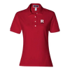 Rutgers Family Port & Co Women's Core Blend Pique Polo Rutgers Family