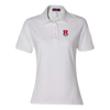 Rutgers Family Port & Co Women's Core Blend Pique Polo Rutgers Family