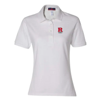 Rutgers Family Port & Co Women's Core Blend Pique Polo Rutgers Family