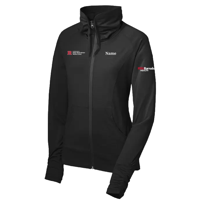 RWJMS Barnabas Sport-Tek Women's Sport-Wick Stretch Full-Zip Jacket RWJMS Barnabas