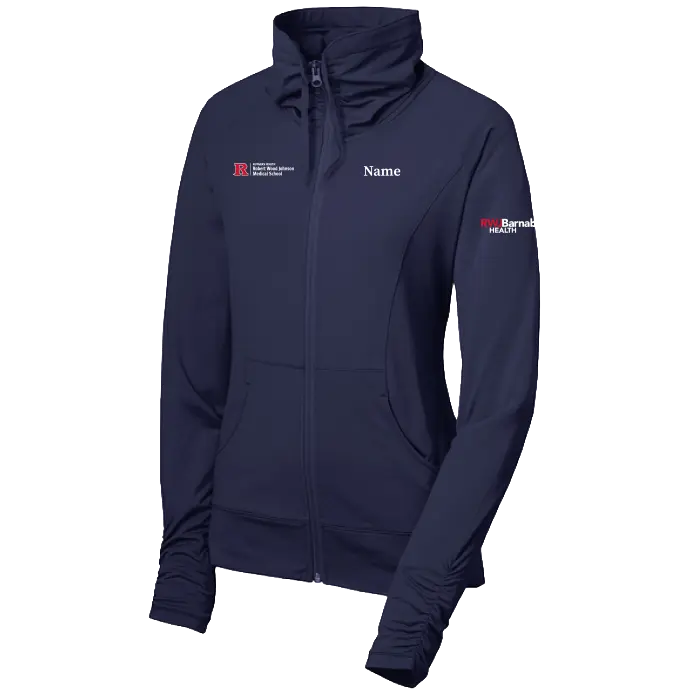 RWJMS Barnabas Sport-Tek Women's Sport-Wick Stretch Full-Zip Jacket RWJMS Barnabas