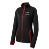 OTD Sport-Tek Women's Sport-Wick Stretch Contrast Full-Zip Jacket Rutgers OTD