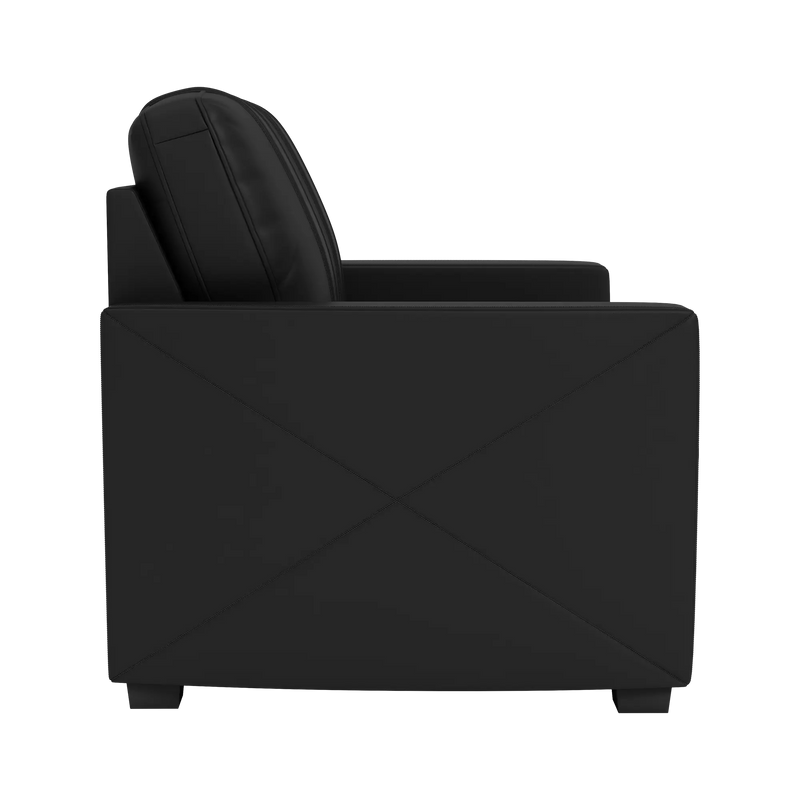 Silver Loveseat with Rutgers Scarlet Knights Logo Zipchair