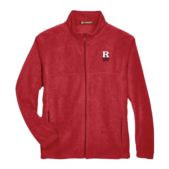 Newark Health Men's Full-Zip Fleece Rutgers Newark Health