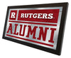 Rutgers Scarlet Knights Logo Alumni Mirror Holland Game Room