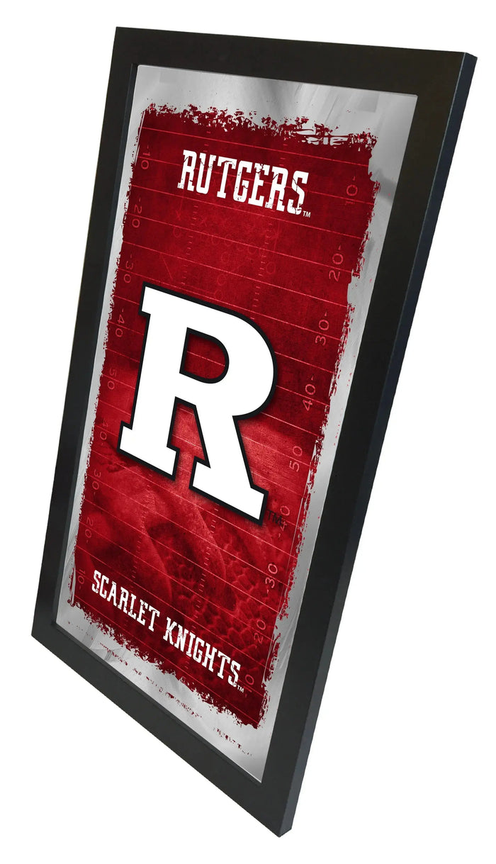 Rutgers Scarlet Knights Football Mirror Holland Game Room