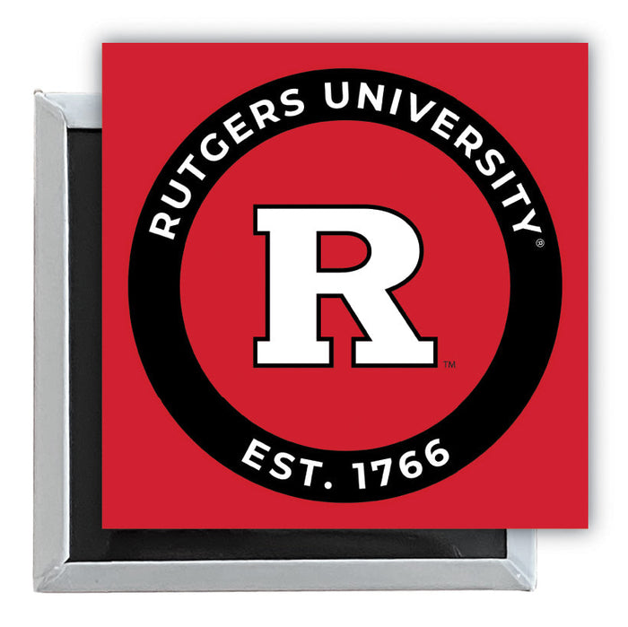 Rutgers Scarlet Knights 2.5"x 2.5" Fridge Magnet Officially Licensed Collegiate Product