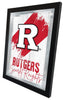 Rutgers NCAA College Team Wall Logo Mirror Holland Game Room