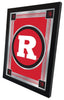 Rutgers Scarlet Knights Logo Mirror Holland Game Room