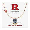 Rutgers Scarlet Knights Side Logo Necklace  Necklace