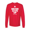 Never Give Up Long Sleeve T-Shirt #TeamPikiell  Long Sleeve T-Shirt