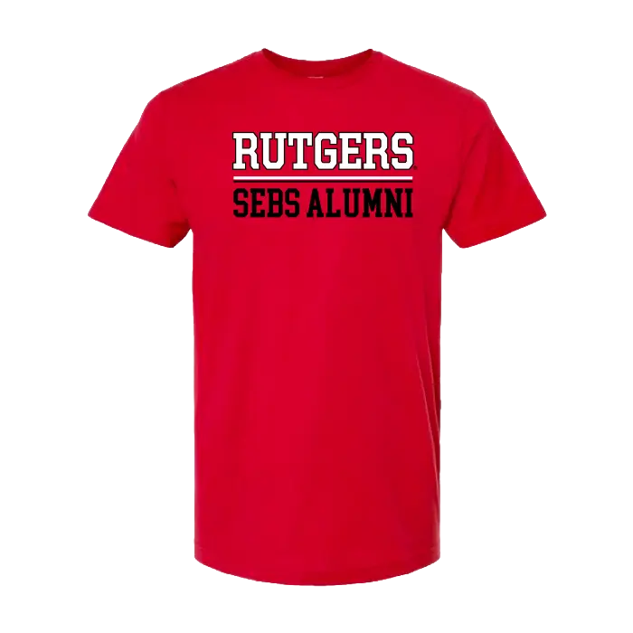 Unisex Fine Jersey T-Shirt Rutgers SEBS