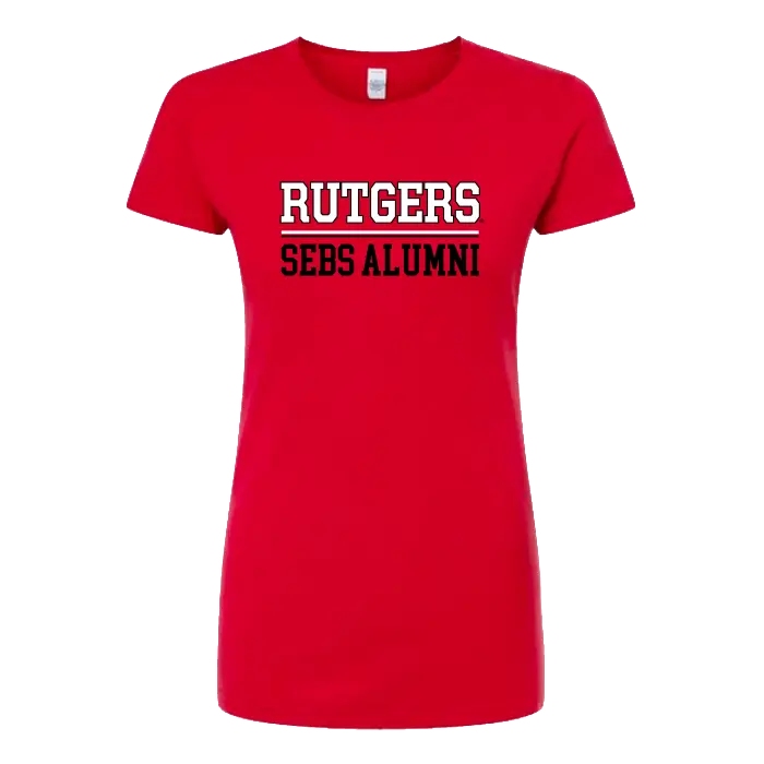 Women's Slim Fit T-Shirt Rutgers SEBS