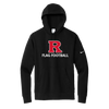 Nike Club Fleece Sleeve Swoosh Pullover Hoodie Rutgers Flag Football