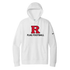 Nike Club Fleece Sleeve Swoosh Pullover Hoodie Rutgers Flag Football