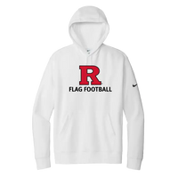 Nike Club Fleece Sleeve Swoosh Pullover Hoodie Rutgers Flag Football