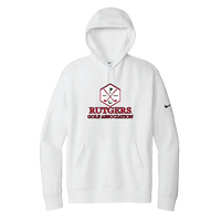 Golf Nike Club Fleece Sleeve Swoosh Pullover Hoodie Rutgers Golf Association
