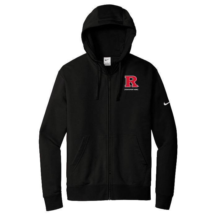 Nike Club Fleece Sleeve Swoosh Full-Zip Hoodie