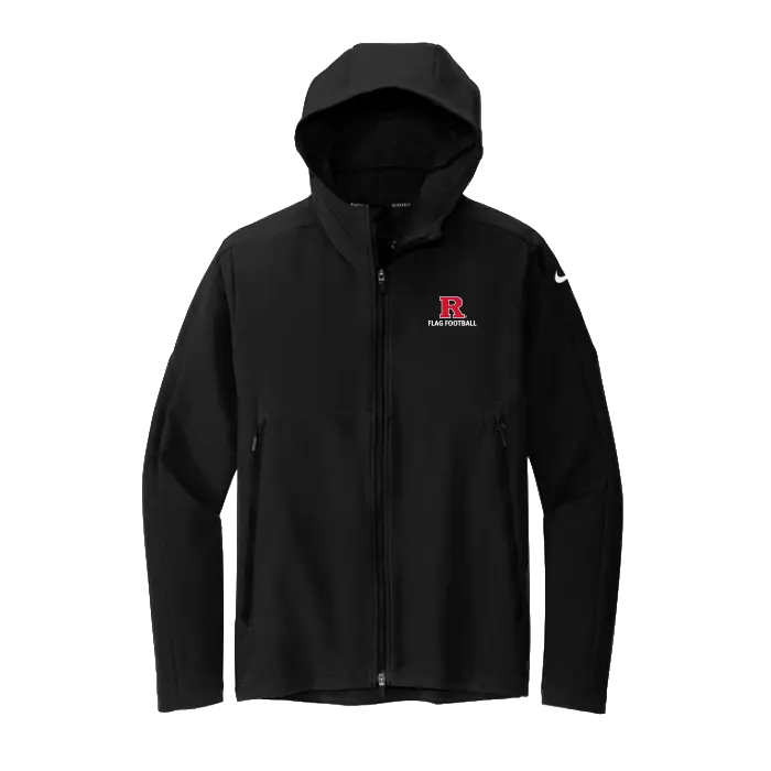 Nike Hooded Soft Shell Jacket Rutgers Flag Football