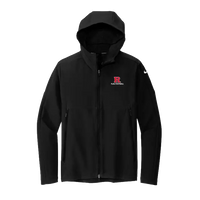 Nike Hooded Soft Shell Jacket Rutgers Flag Football