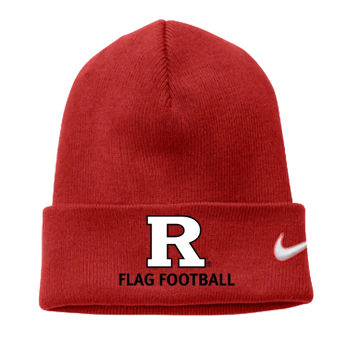 Nike Team Cuffed Beanie Rutgers Flag Football