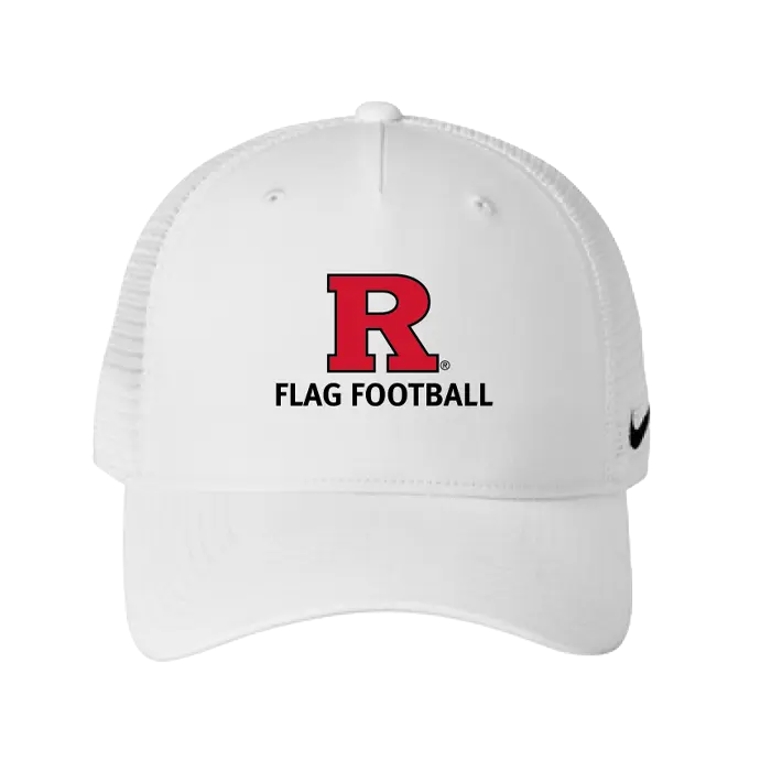 Nike Snapback Mesh Trucker Cap Rutgers Flag Football