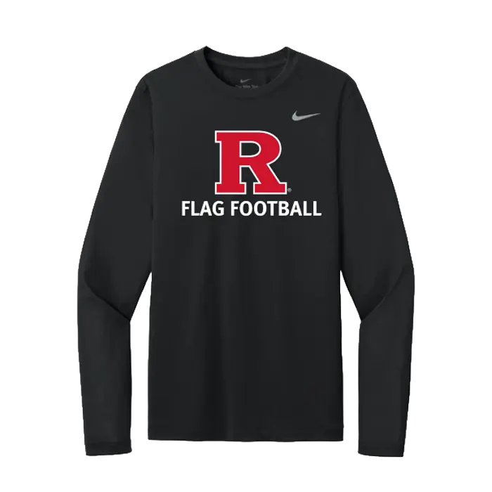 Nike Team rLegend Long Sleeve Tee Rutgers Flag Football