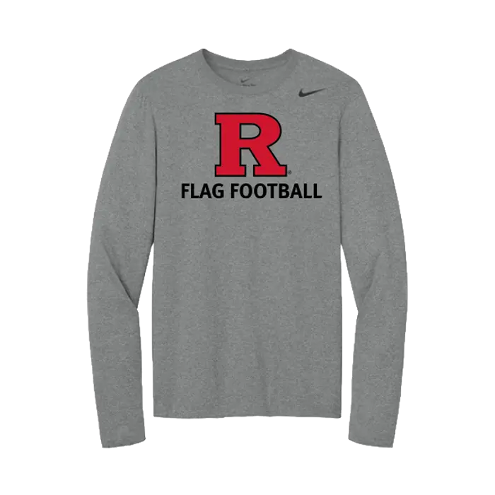 Nike Team rLegend Long Sleeve Tee Rutgers Flag Football