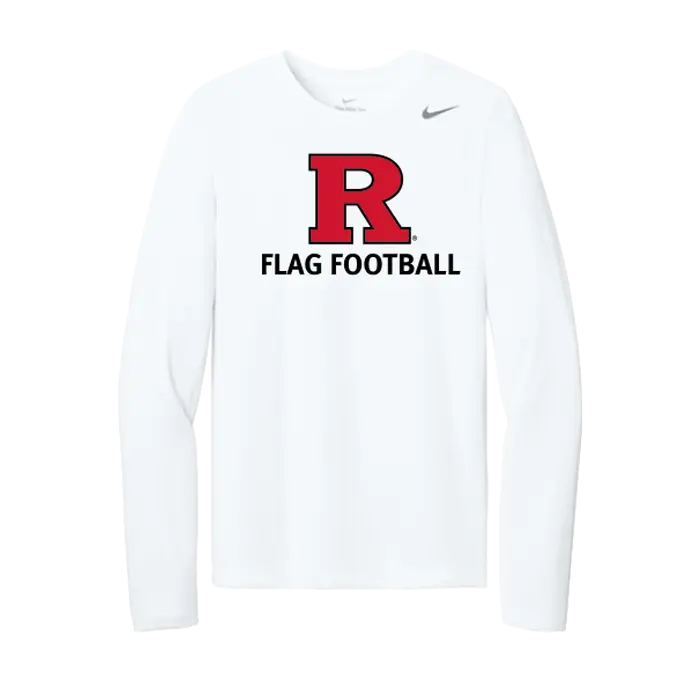 Nike Team rLegend Long Sleeve Tee Rutgers Flag Football