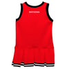 Rutgers State University Scarlet Knights Vive La Fete Game Day Red Sleeveless Youth Cheerleader Dress Vive La Fête - Online Apparel Store