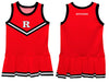 Rutgers State University Scarlet Knights Vive La Fete Game Day Red Sleeveless Youth Cheerleader Dress Vive La Fête - Online Apparel Store