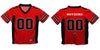 Rutgers State University Scarlet Knights Vive La Fete Game Day Red Boys Fashion Football Jersey Vive La Fête - Online Apparel Store