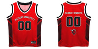 Rutgers State University Scarlet Knights Vive La Fete Game Day Red Boys Fashion Basketball Jersey