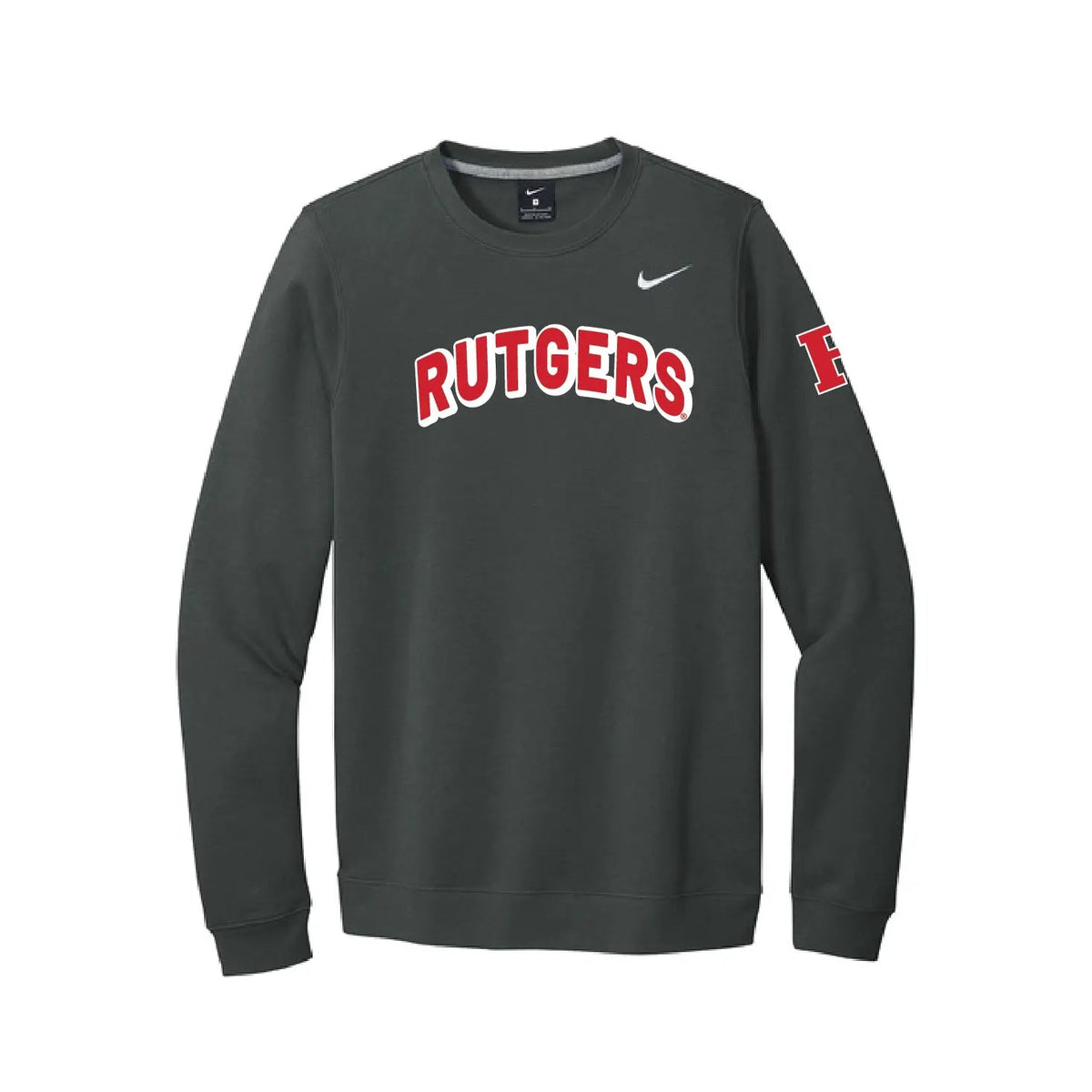 Rutgers Nike Club Crewneck Fleece  Outerwear