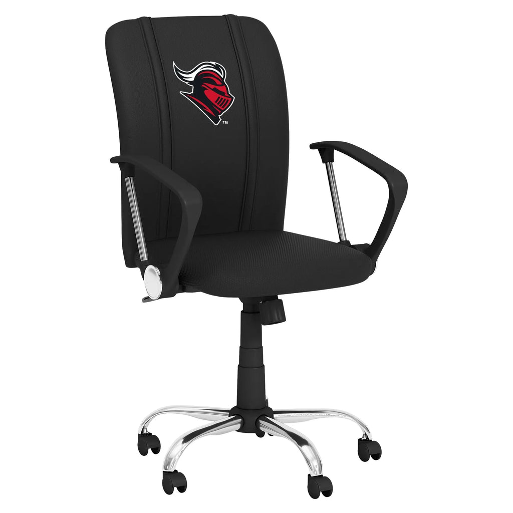 Curve Task Chair with Rutgers Scarlet Knights Head Logo Zipchair