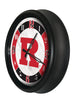Rutgers Scarlet Knights Logo LED Clock | LED Outdoor Clock Holland Game Room