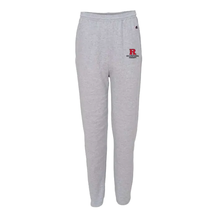 OTD Men's Powerblend Open-Bottom Sweatpants with Pockets Rutgers OTD